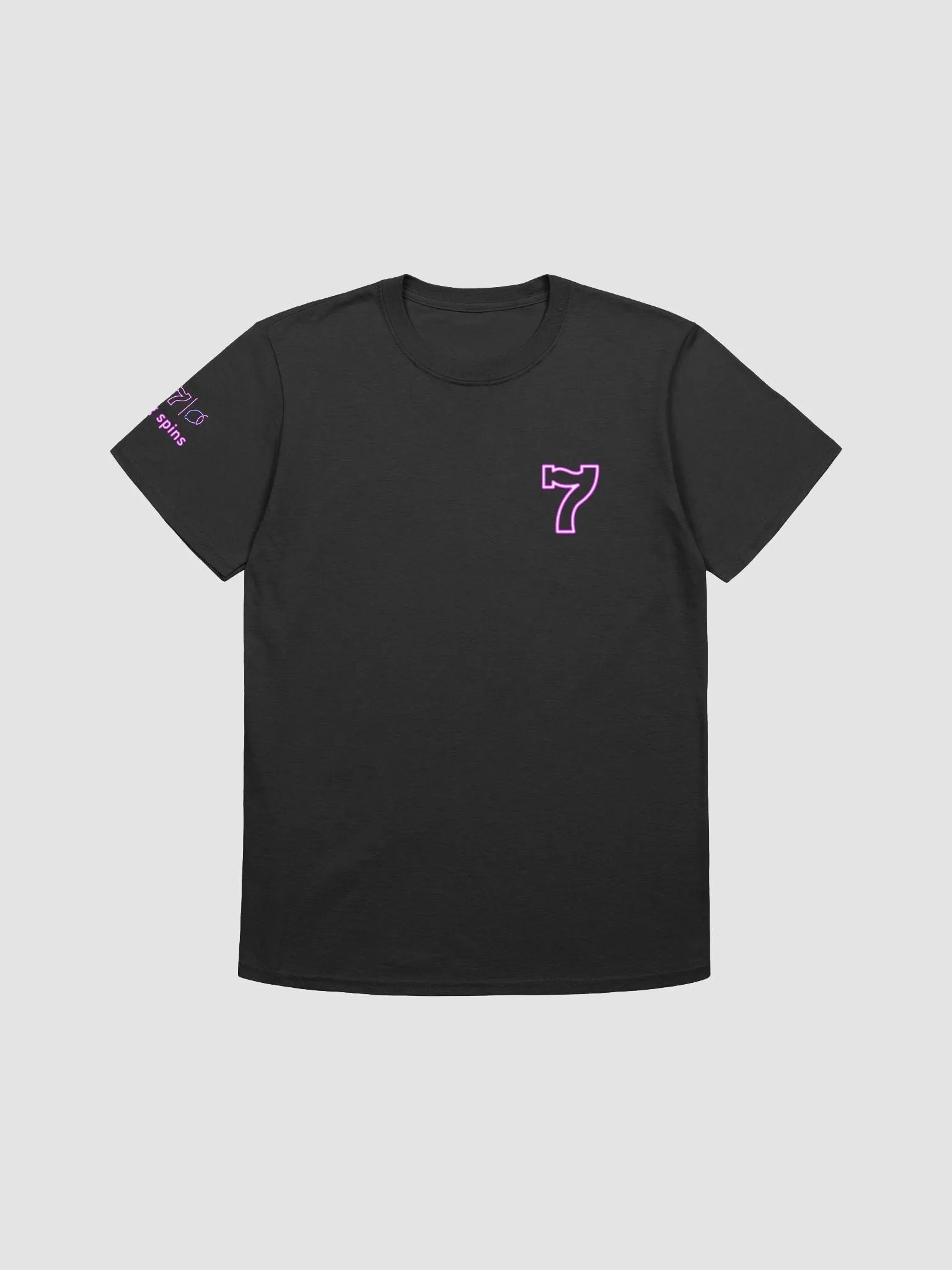 Cdog Spins 7 T-shirt Black product image (1)