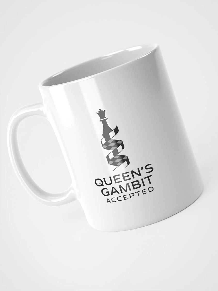 Queen's Gambit Accepted - White Glossy Mug product image (7)