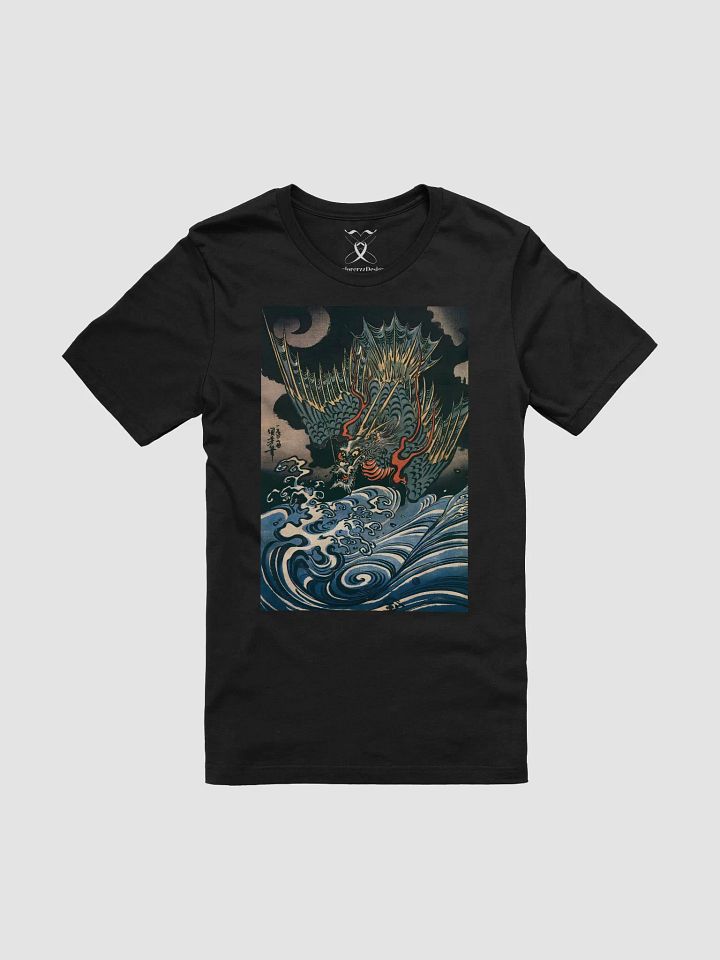 Flying Dragon Print Bella+Canvas Unisex Supersoft T-Shirt product image (7)