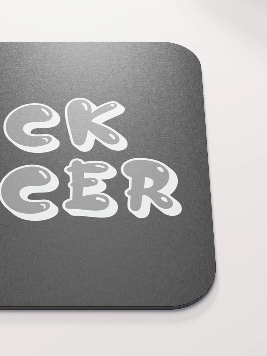 FXCK CANCER Mouse Pad product image (6)