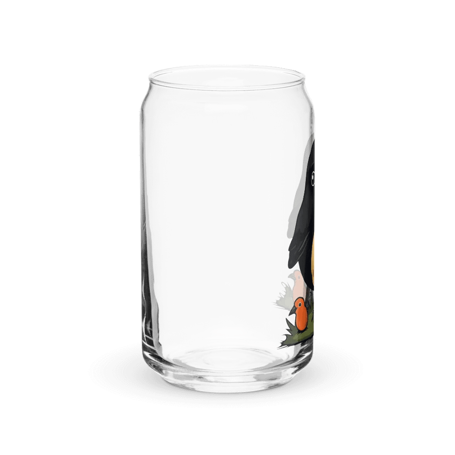 Can-Shaped Glass 🖤 Big Bird & Little Birds product image (40)