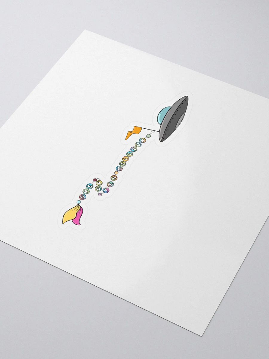 One of Ten Million Sticker product image (3)