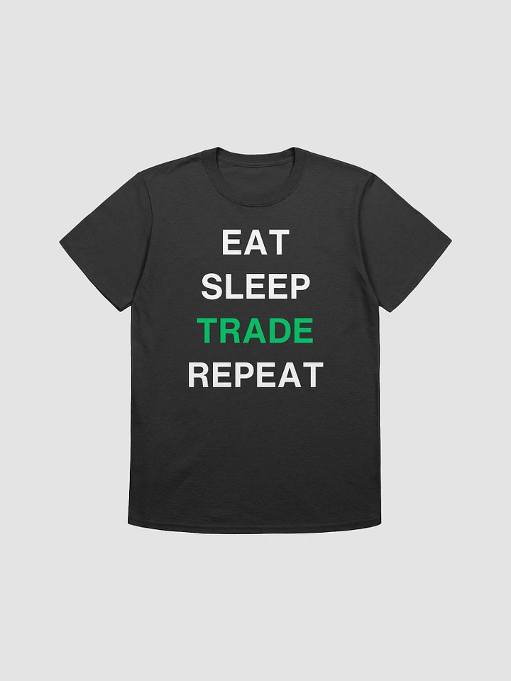 Eat, Sleep, Trade, Repeat Relax Fit Unisex Tee product image (1)