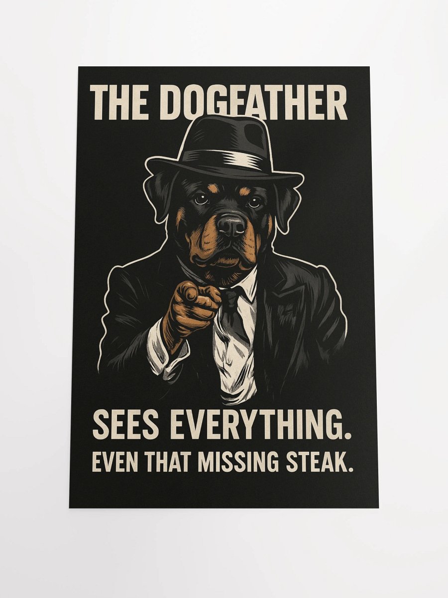 The Dogfather: Rottweiler Poster product image (2)
