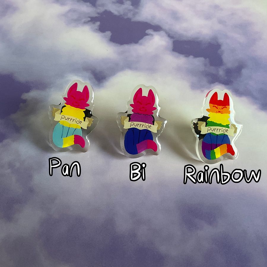 "Purrride" pin product image (5)