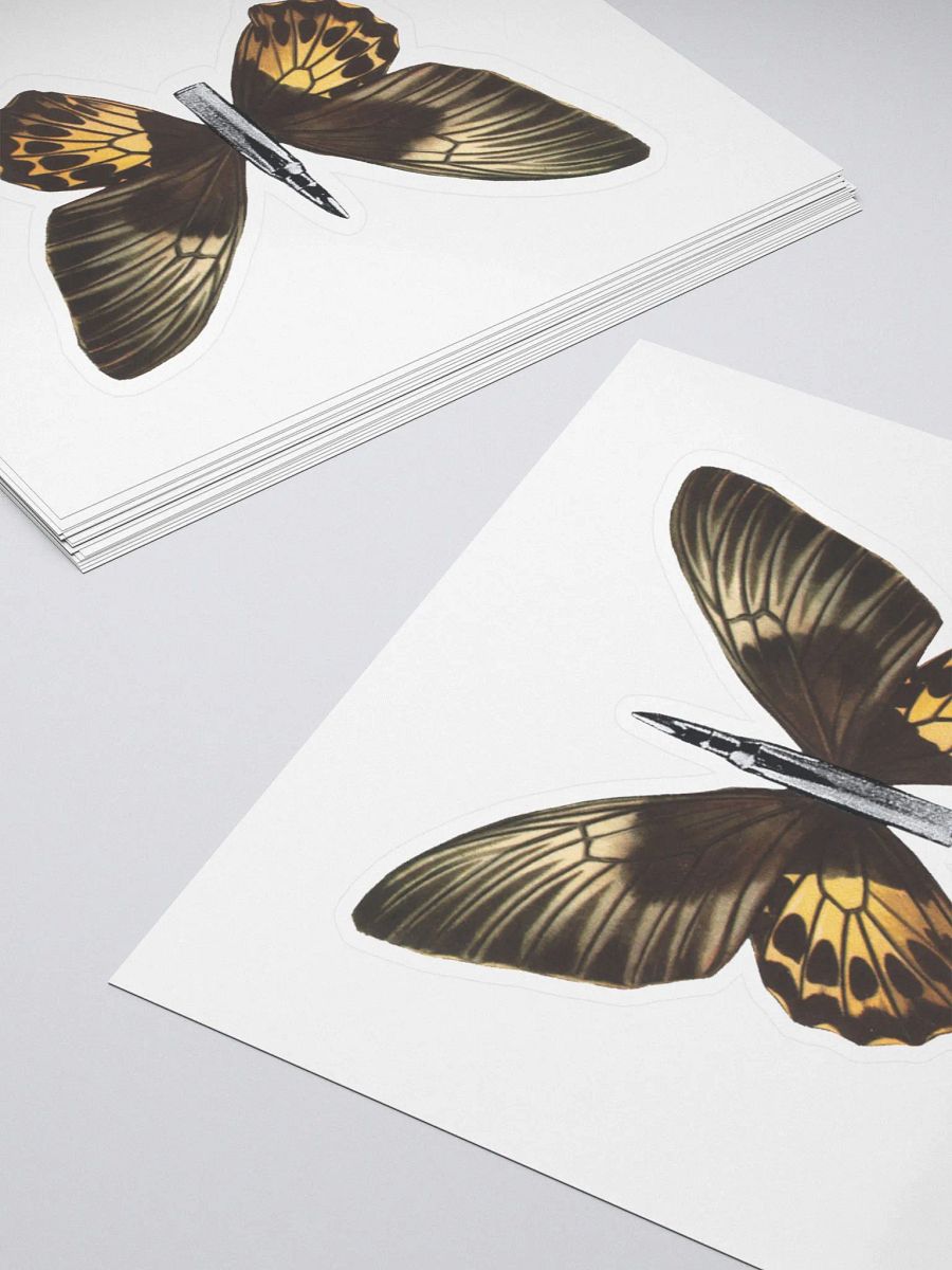 On The Wings Of A Butterfly - Kiss cut Stickers product image (4)