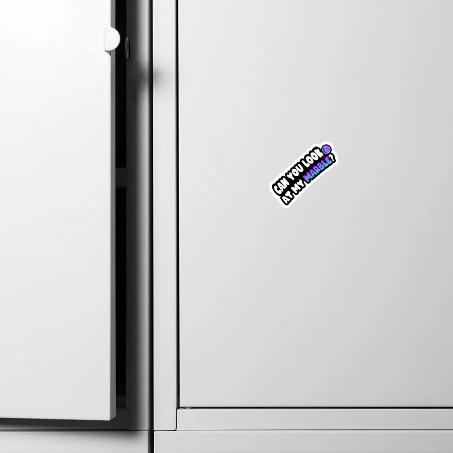 CAN YOU LOOK AT MY MARBLE? MAGNET product image (10)