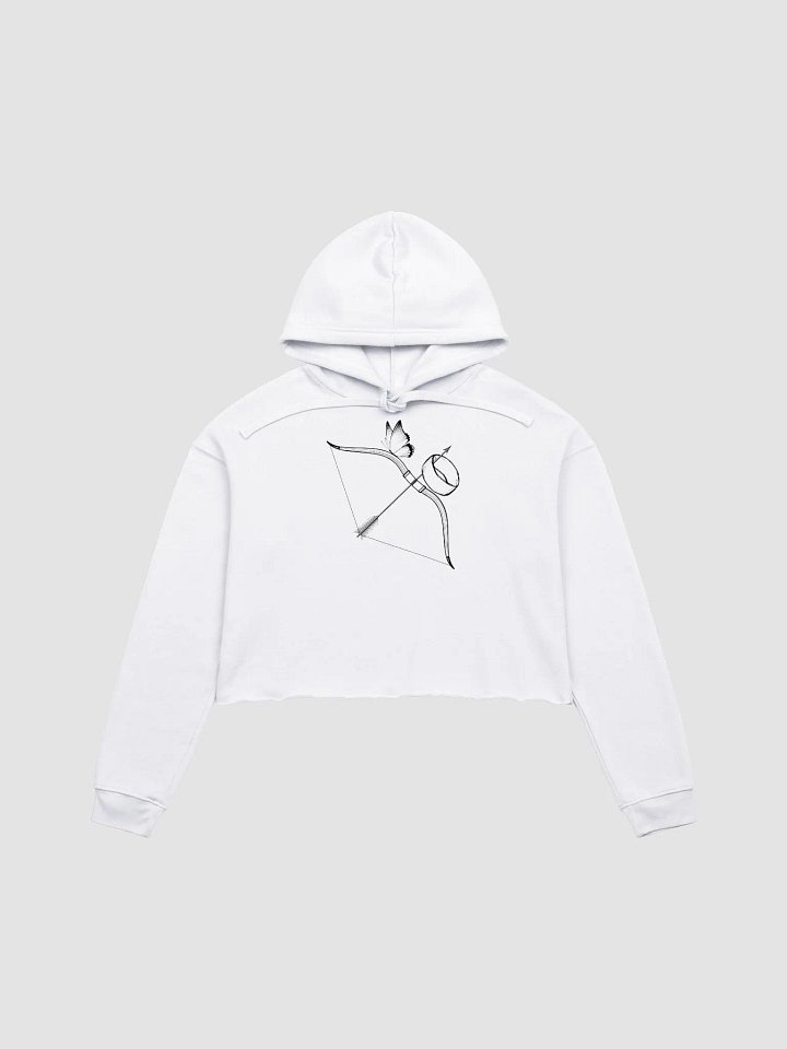 Bow, Arrow, Cuff & Butterfly Crop Hoodie product image (10)