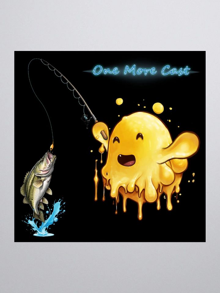 One More Cast Fishing Sticker product image (1)