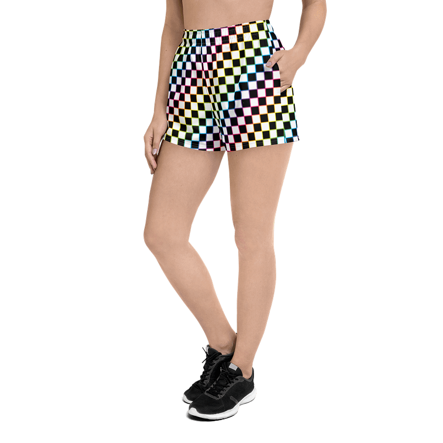 Rainbow Checkered Shorts product image (2)