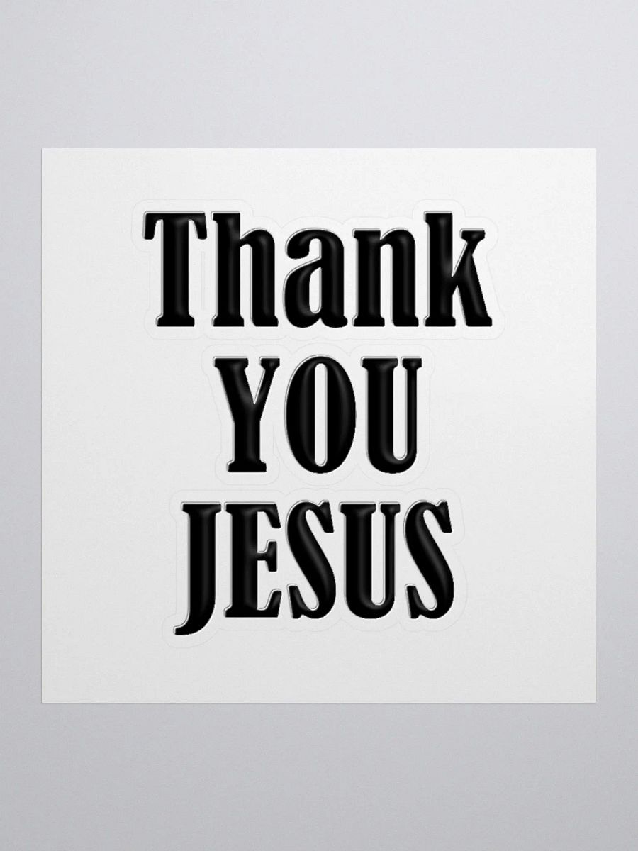 THANK YOU, JESUS, product image (1)
