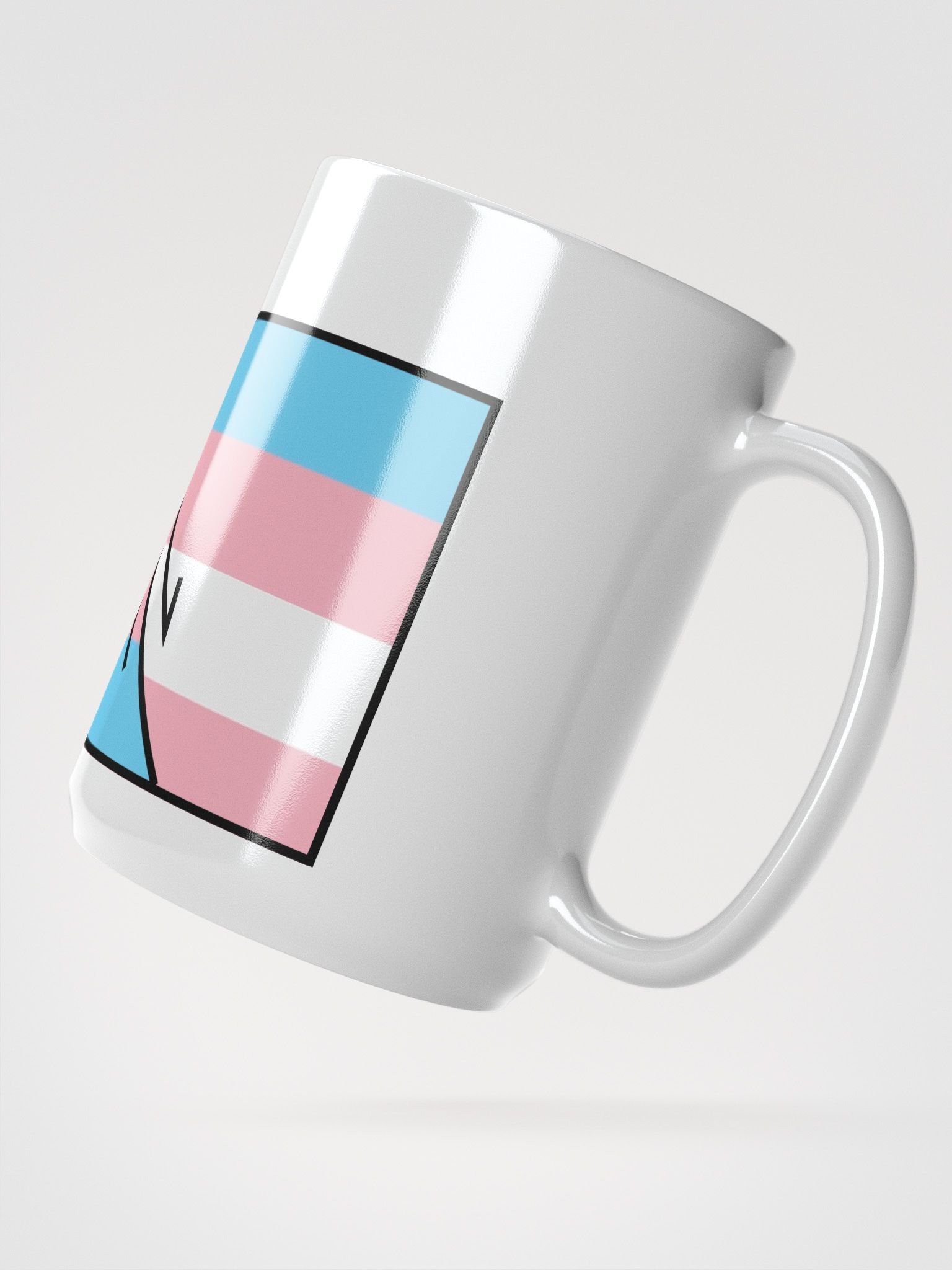 Faulted Pride Flags- Transgender Mug product image (2)
