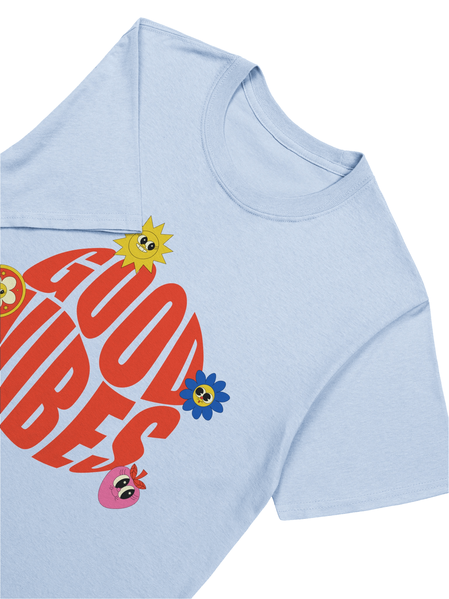 Good Vibes Cartoon T-Shirt product image (34)