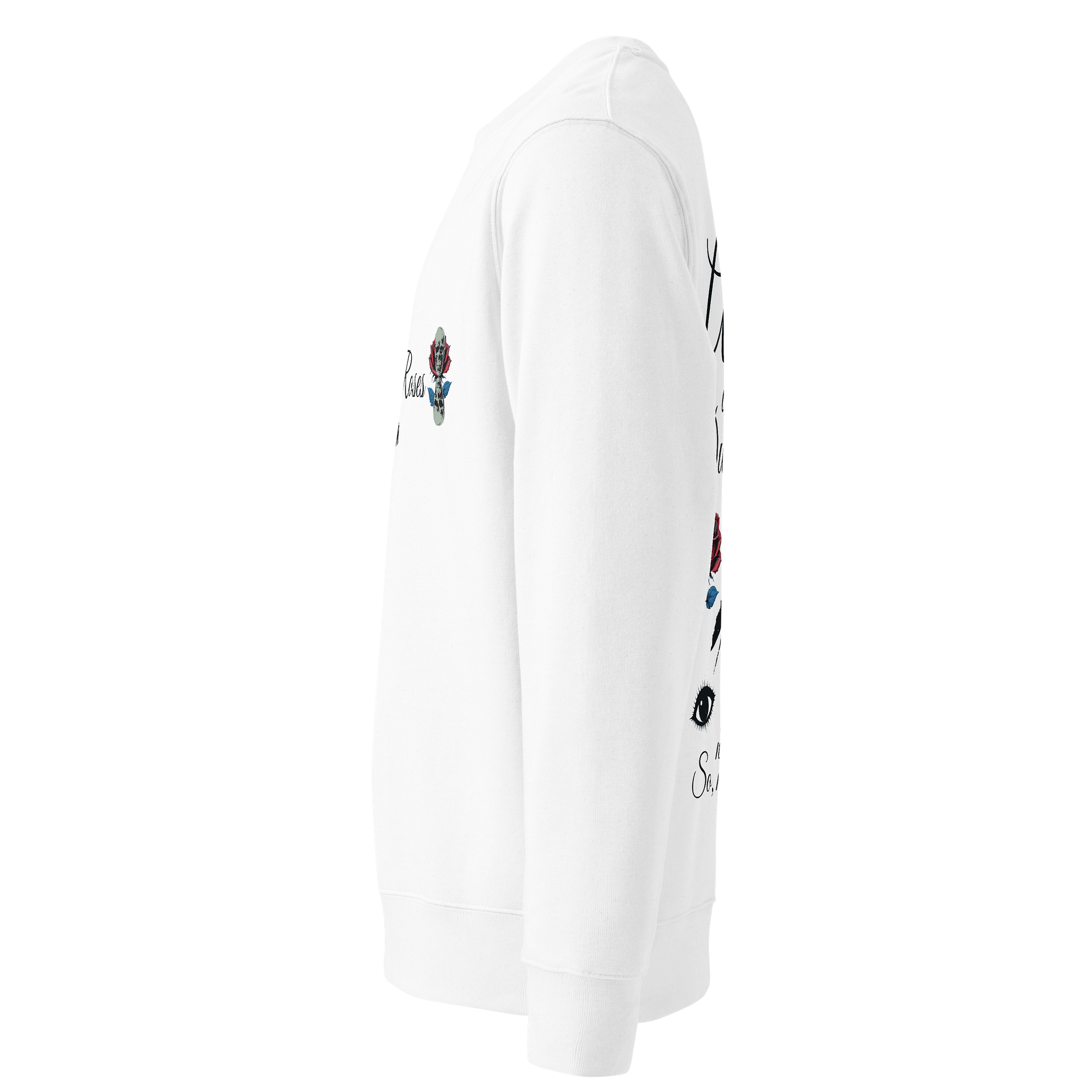 "Skulls & Roses" Sweatshirt: Beauty, Edge & Rebellion. 💀🌹 product image (11)