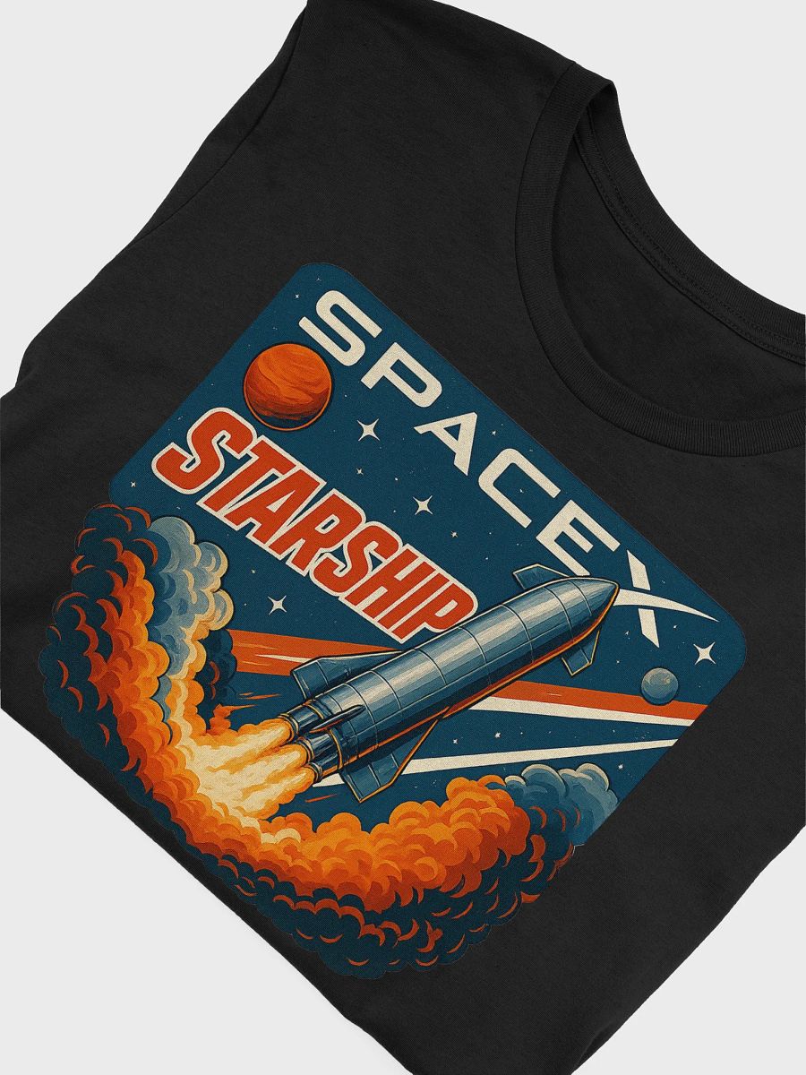SpaceX Starship Retro Shirt product image (5)