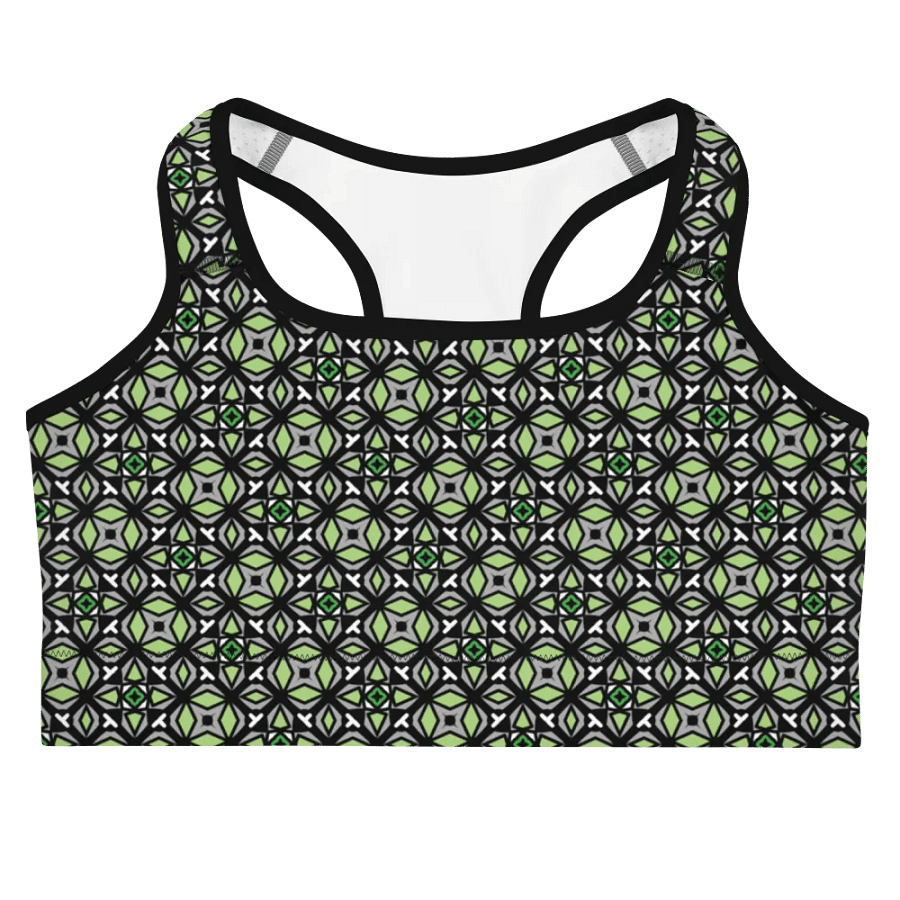 Aromantic Abstract (1) - Sports Bra product image (3)
