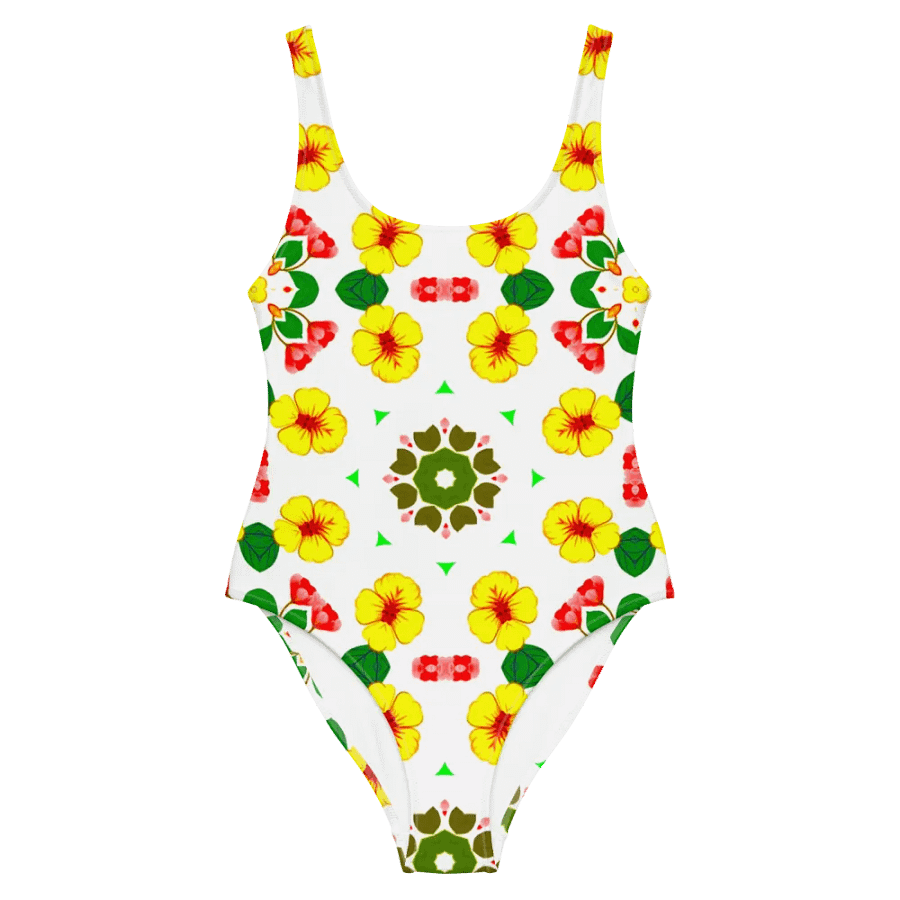 Symmetrical Blossom All-Over Swimsuit product image (2)