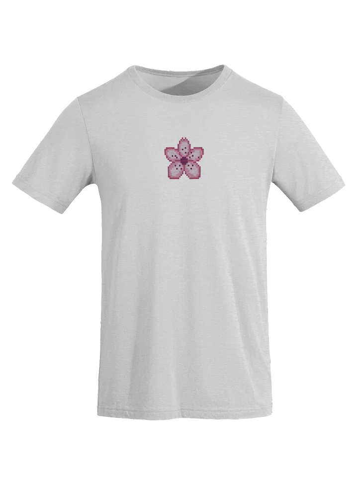 Pixel Blossom Triblend T-Shirt product image (1)