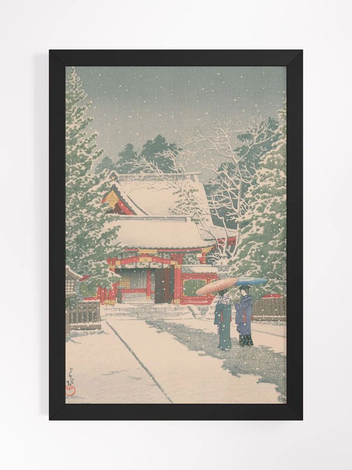 Snow at Hie Shrine - Kawase Hasui product image (1)