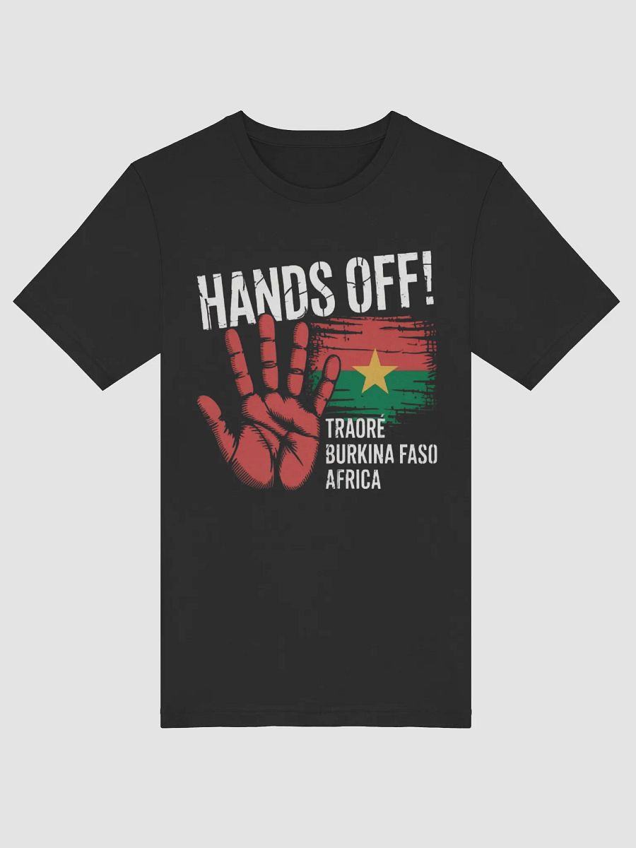 Hands off Traore Burkina Faso Flag Africa Ibrahim Traoré Supersoft T-shirt product image (44)