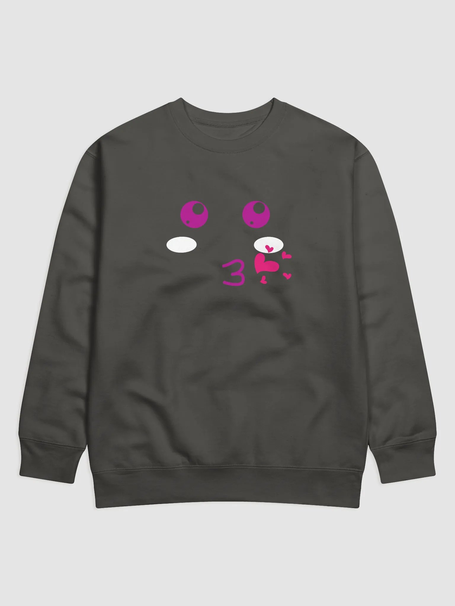 Flying Kiss Smiley Cotton Heritage Premium Sweatshirt product image (33)