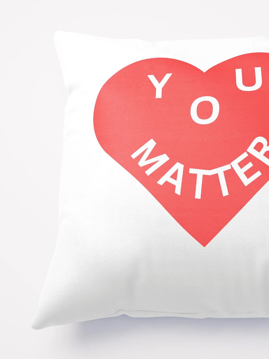 Love - You Matter : - ) All-Over Print Basic Pillow product image (6)