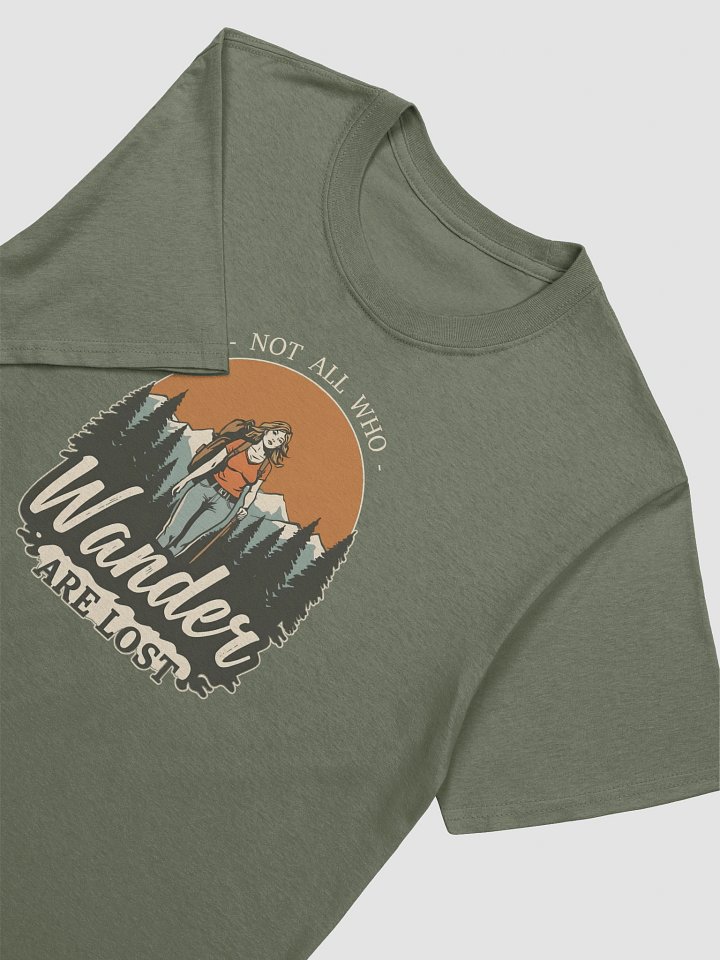 Not All Who Wander Are Lost Hiking and Adventure T-Shirt product image (2)