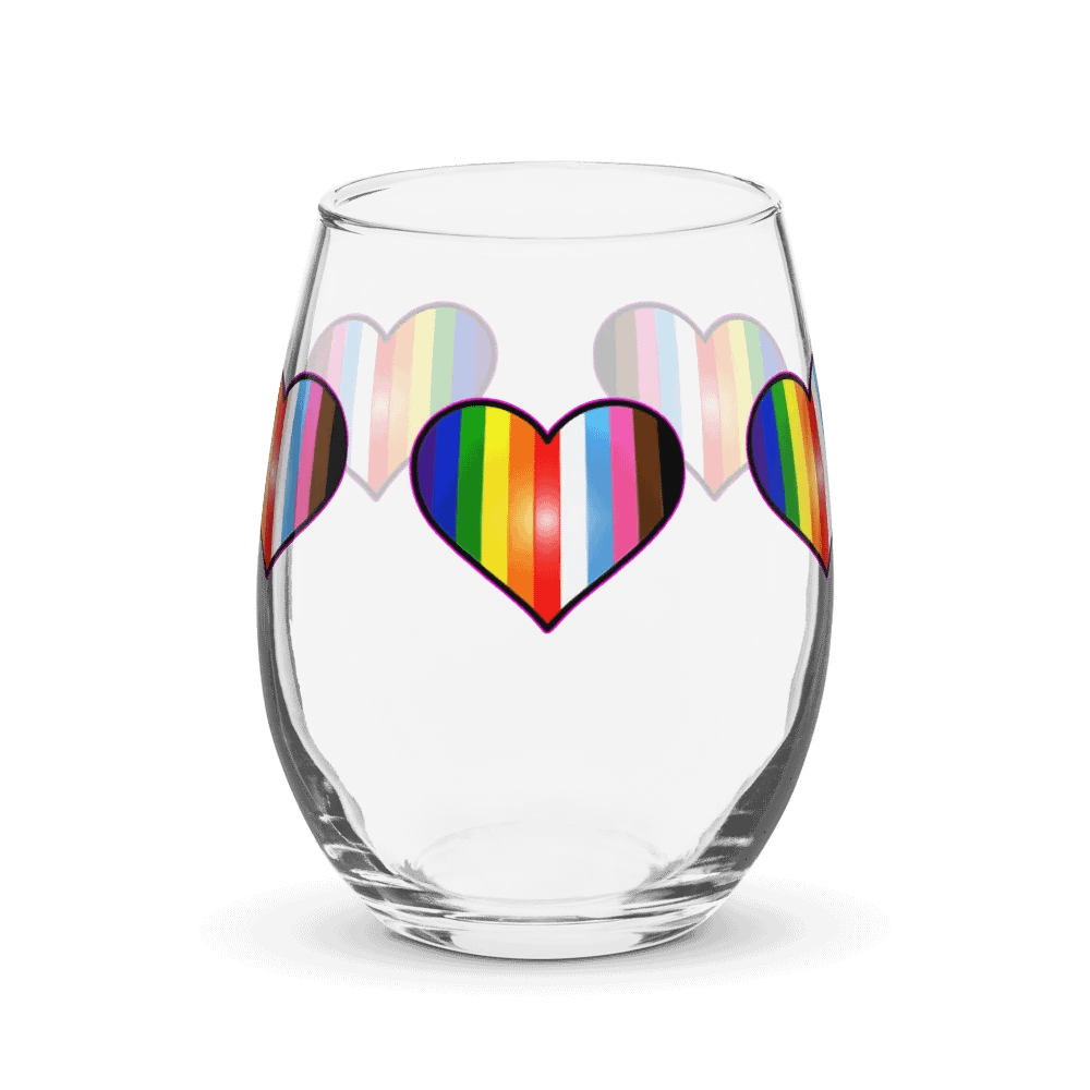 Love is Love Wine Glass product image (1)
