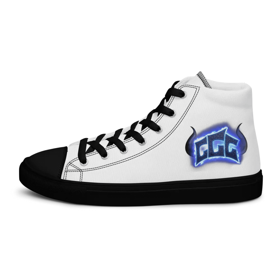 GGG Fire Logo Women's High Top Canvas Shoes product image (7)