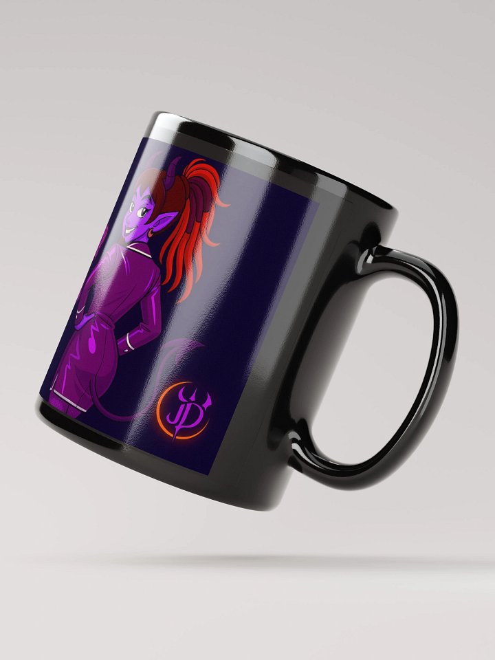 Too Much? Good. Mug – Jaz the Glam Demonette | Funny Queer Attitude Coffee Cup product image (2)