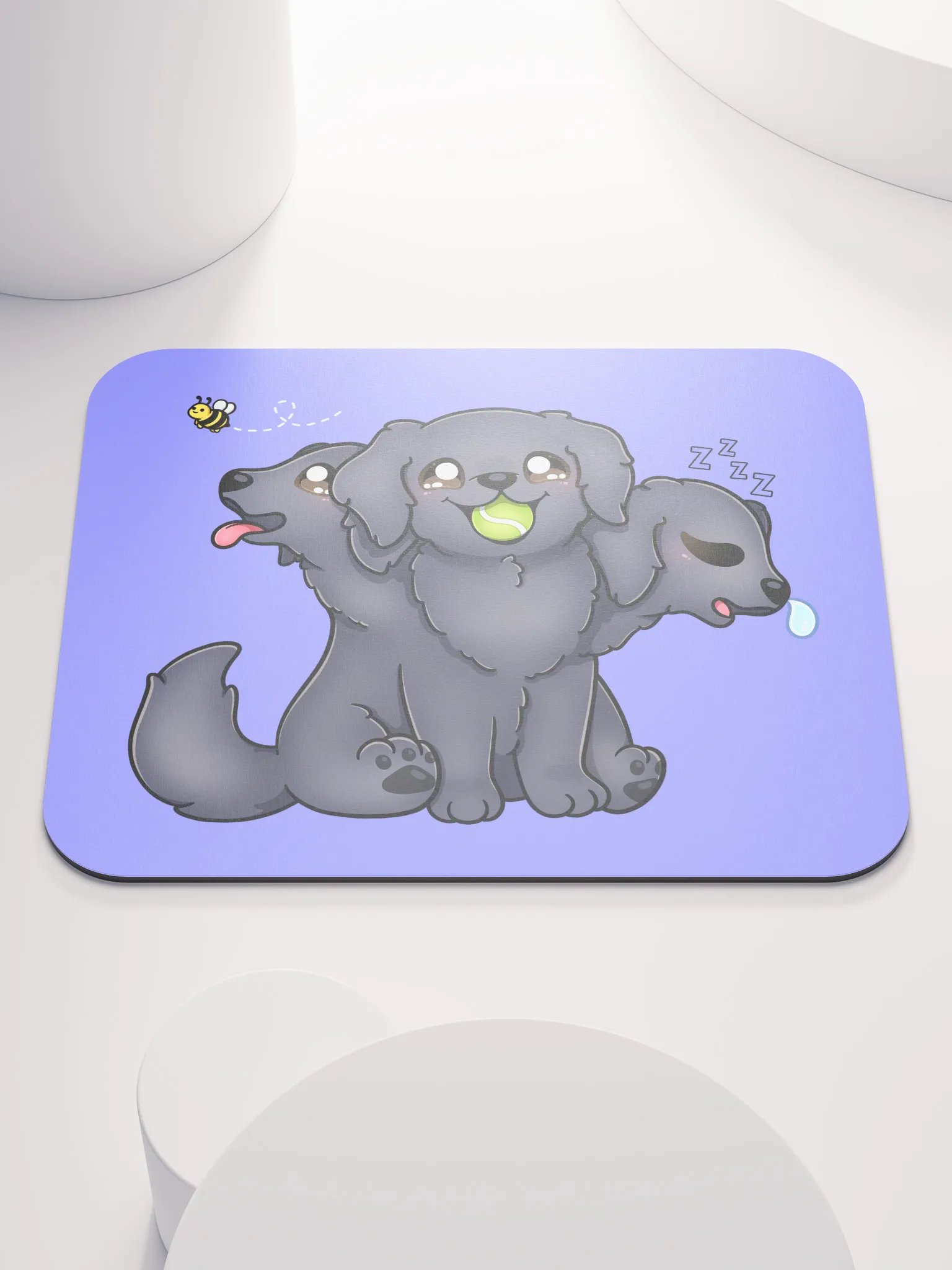 Cerberus Puppy Mouse Pad product image (1)