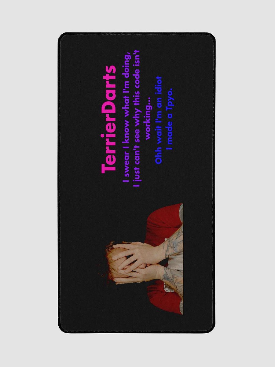 I made a Tpyo- Desk Mat product image (2)