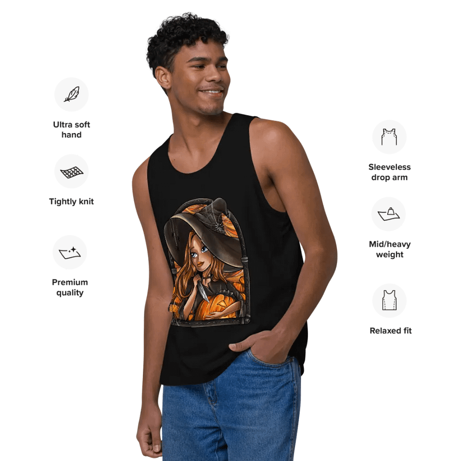 SPOOKtober Mens tank product image (12)