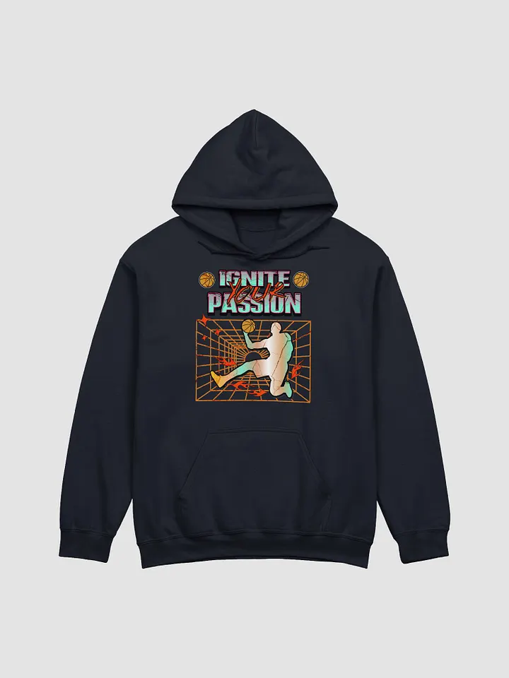 Ignite Your Passion Basketball Flame Hoodie product image (22)