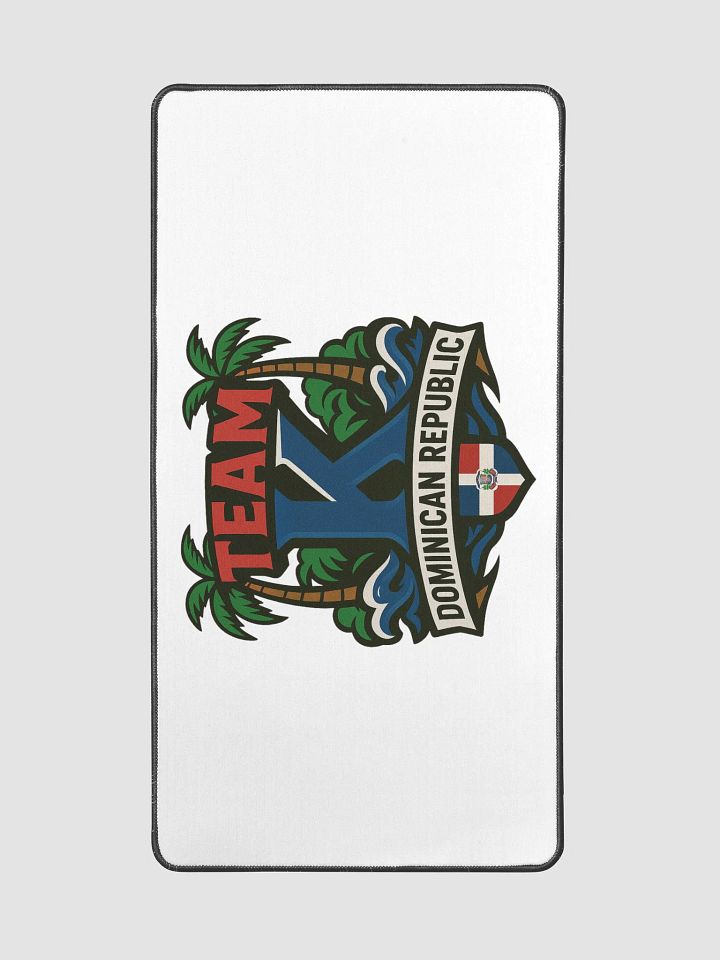 TEAM K Dominican Republic Desk Mat 15.5" x 31.5" product image (2)