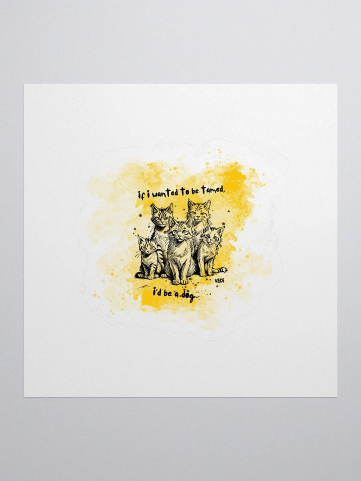 Rebellious Cats Stickers product image (1)