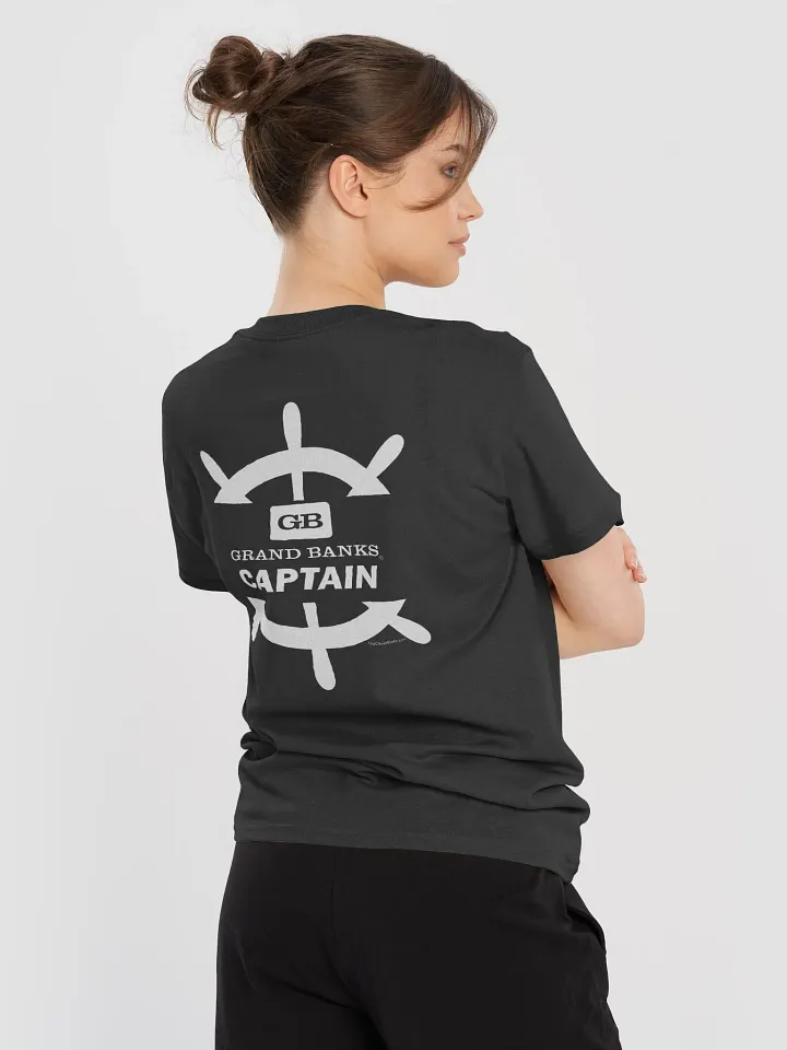 Grand Banks Captain - T-Shirt - Dark Shirt w/White Logo product image (1)
