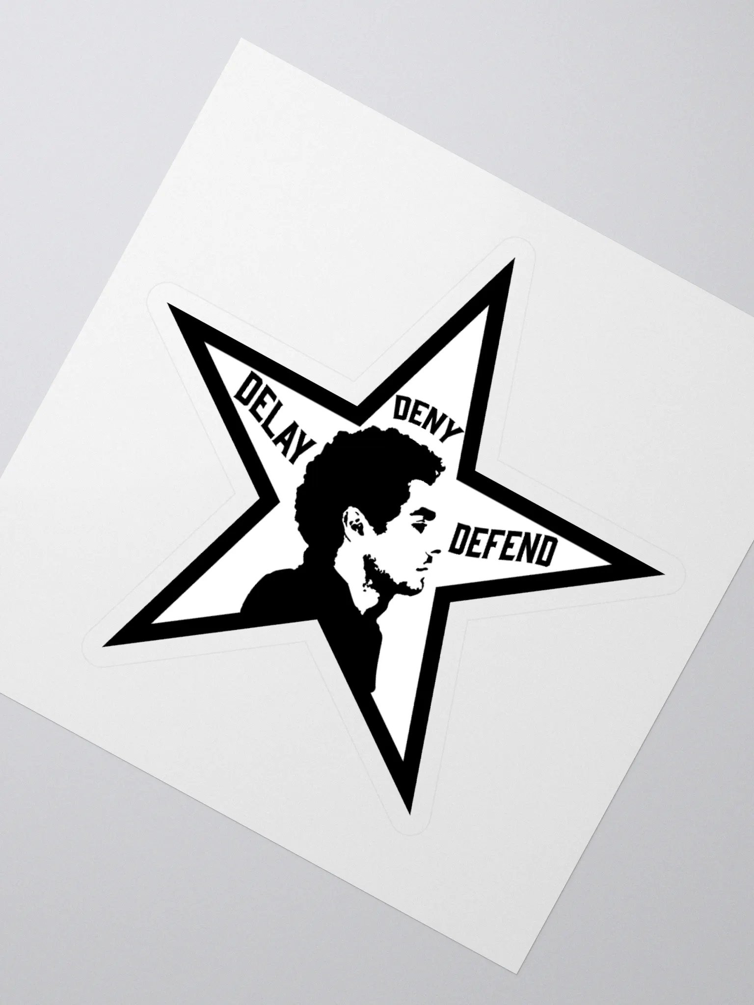 DEFY - DELAY DENY DEFEND Sticker product image (2)