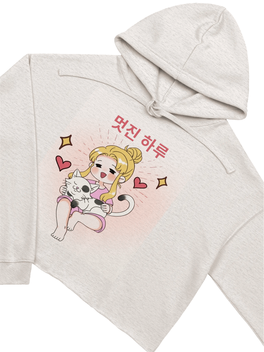 Cool Day Anime Fleece Hoodie product image (7)