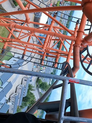 Let's go for a front row ride on Mumbo Jumbo at Flamingo Land Resort 🎢

This S&S El Loco roller coaster once held the world r...