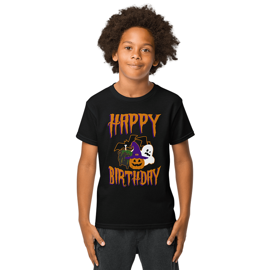 Happy Birthday (Halloween) T-Shirt For Kids product image (9)