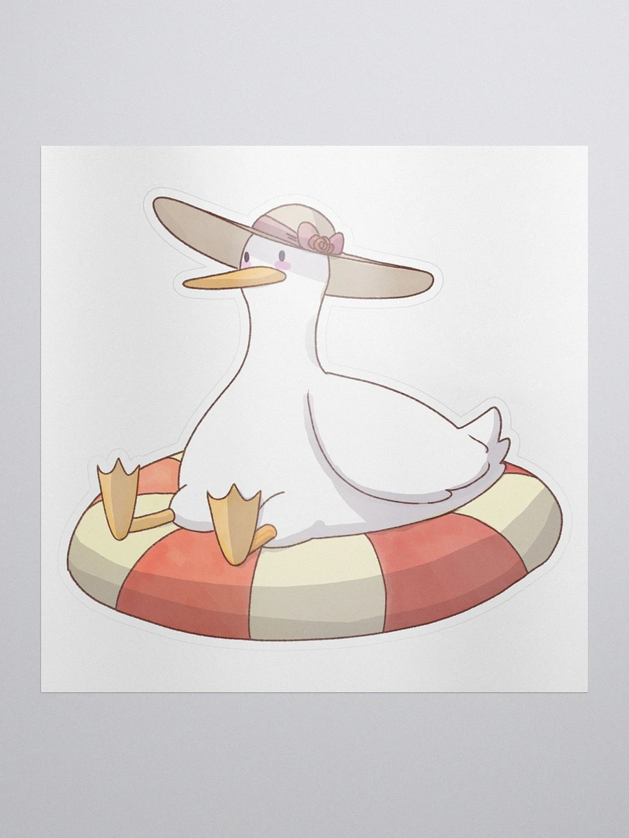 Float Away Ducky (Sticker) product image (1)