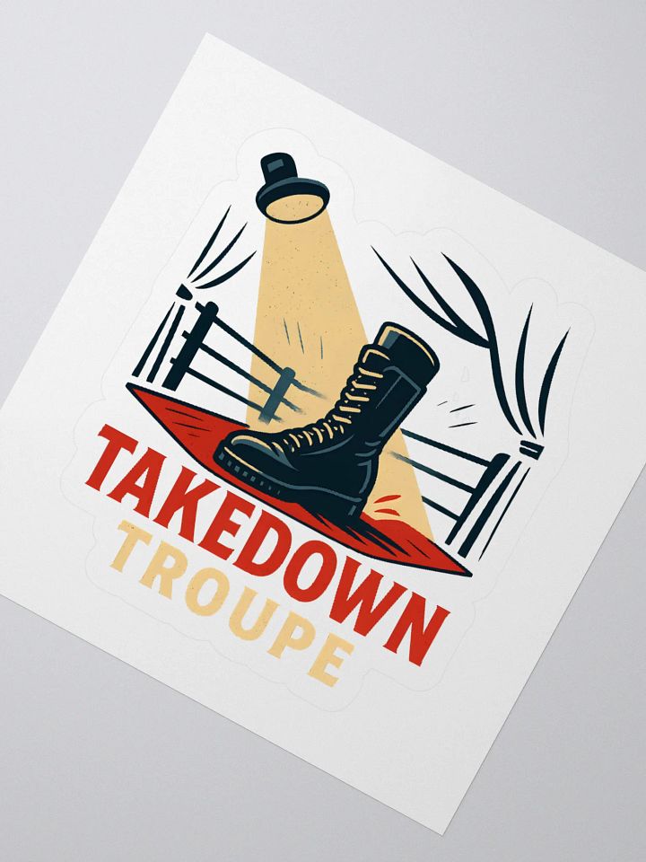 Takedown Troupe: Lights, Locks, and Legacies Sticker product image (5)