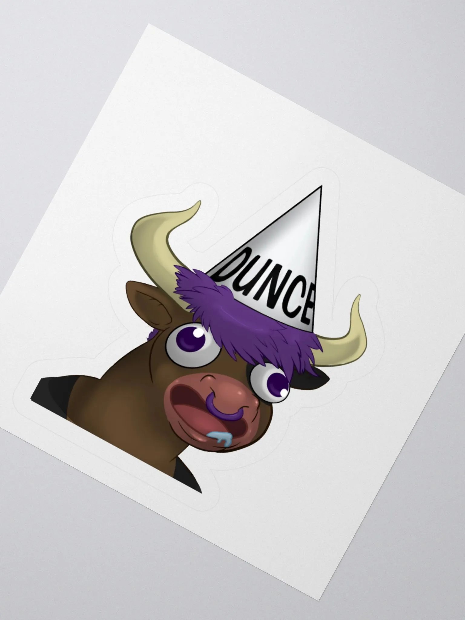 Yuuma Dunce Emote Sticker product image (2)