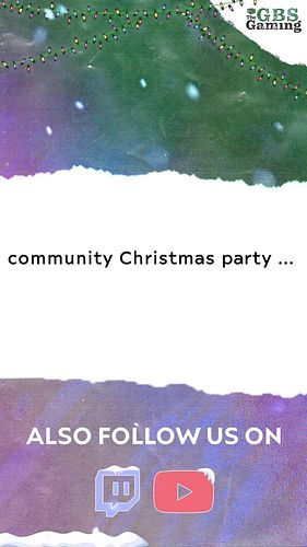 In 3 days get ready for the last community night for the year and you know we are doing it big. Games, giveaways, fun and mor...
