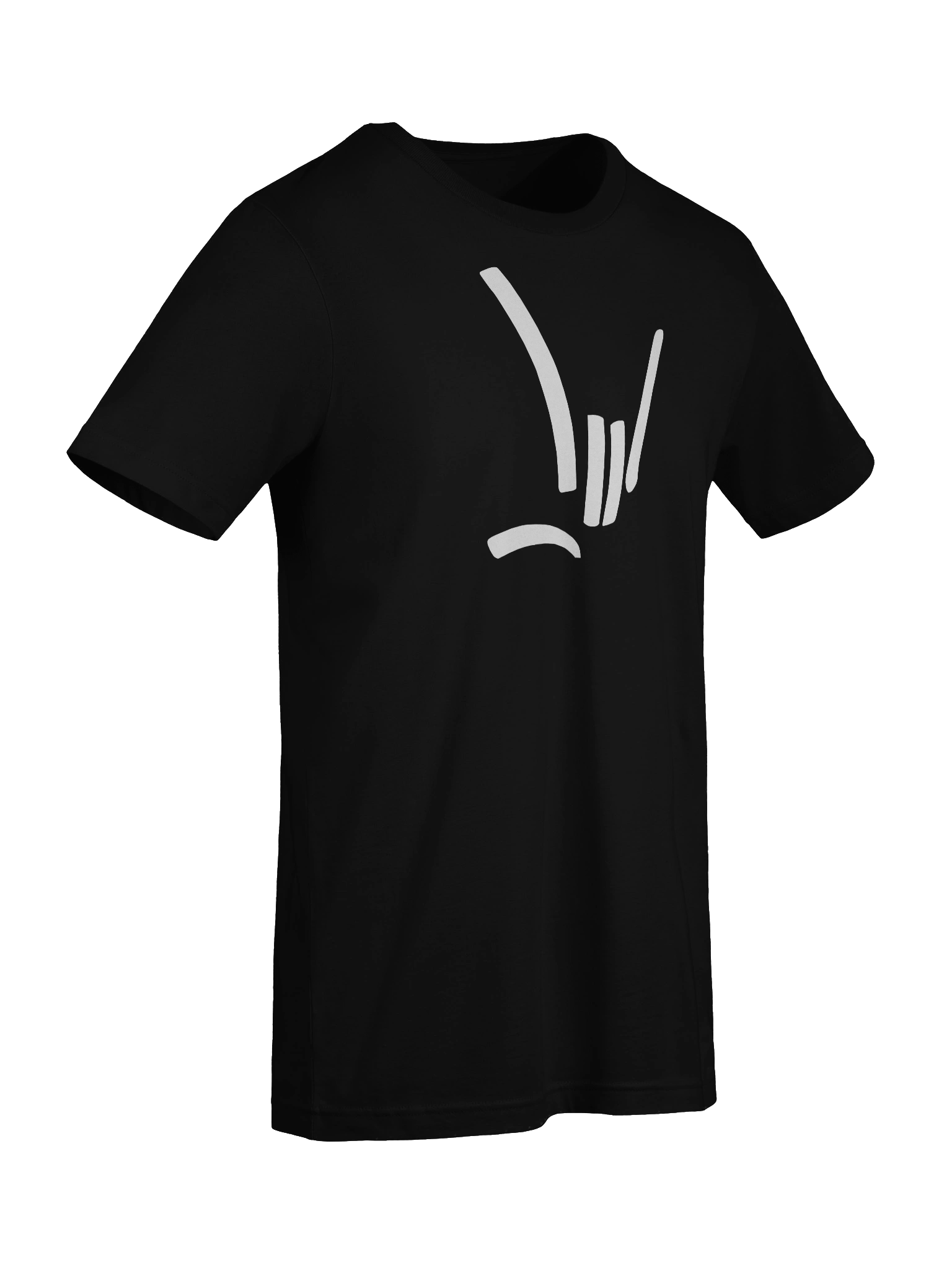 Able Lingo "I Love You" ASL Skinny Style T-Shirt product image (93)