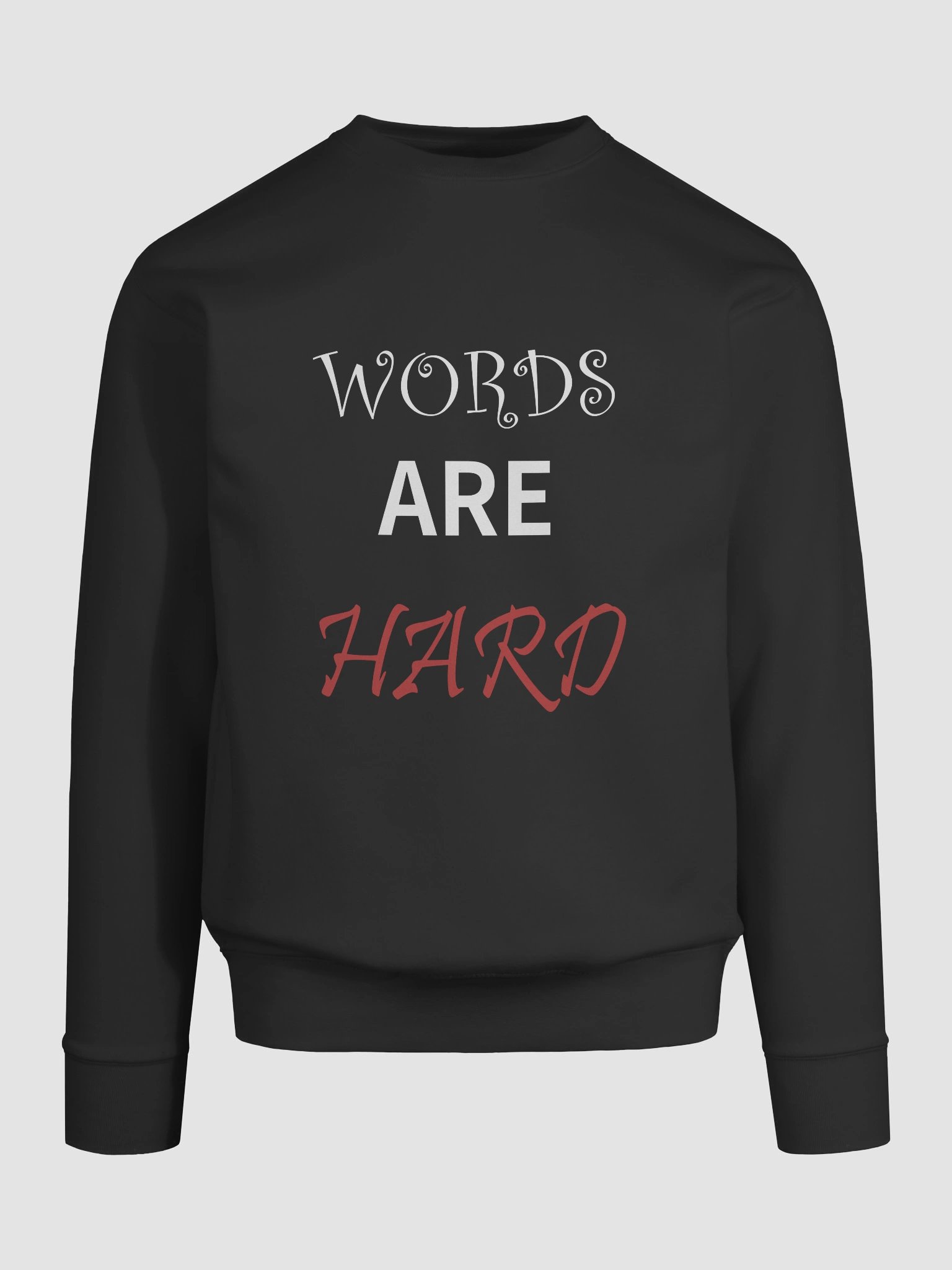 Words Are Hard Hoodie product image (9)