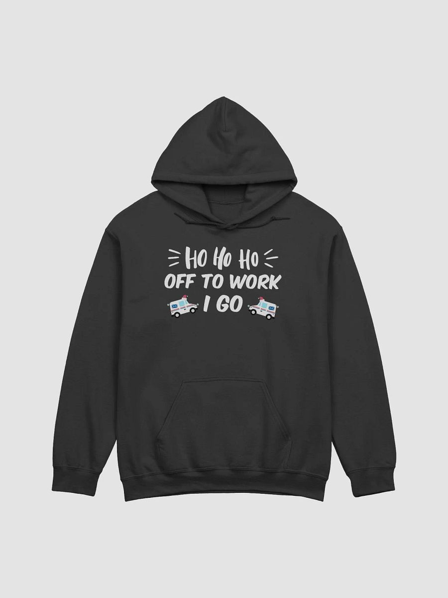 Off to work I go Postal Worker Unisex Hoodie product image (5)