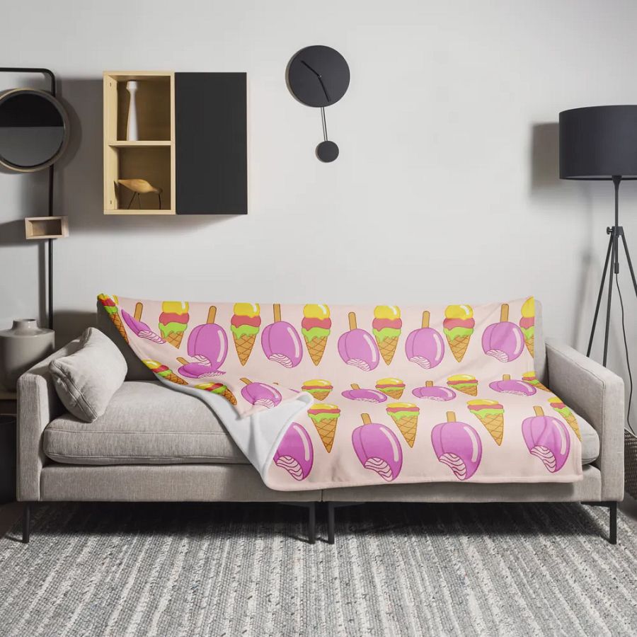 Ice Cream Throw Blanket product image (11)