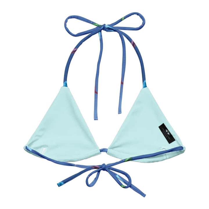 Papel Picado Recycled Padded String Bikini Top product image (2)